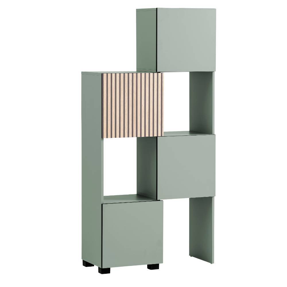 Schrank Regal in Graugrün - Sianner