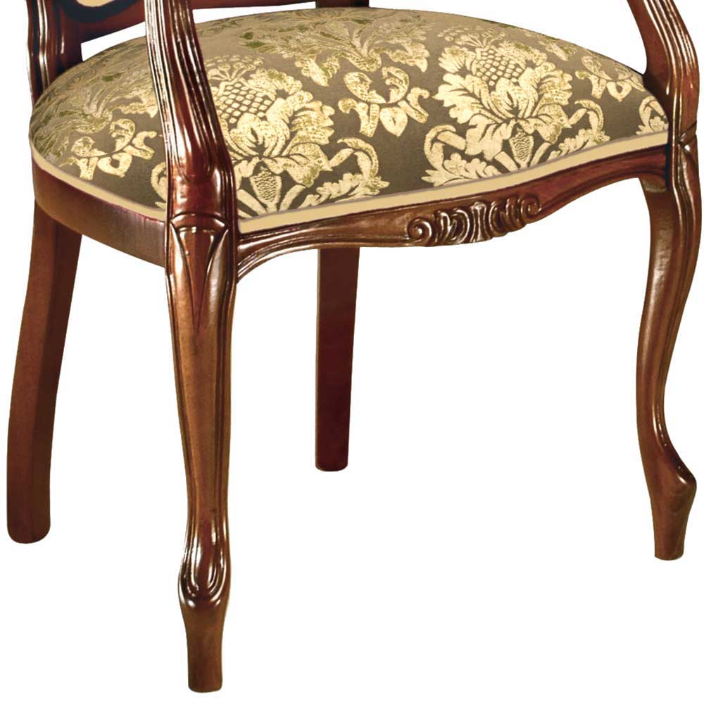 Ovaler Tisch & fünf Stühle - Ursanna (sechsteilig)