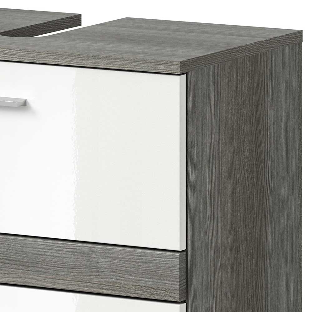 Kompletteinrichtung Badezimmer Möbelset - Chapan (vierteilig)