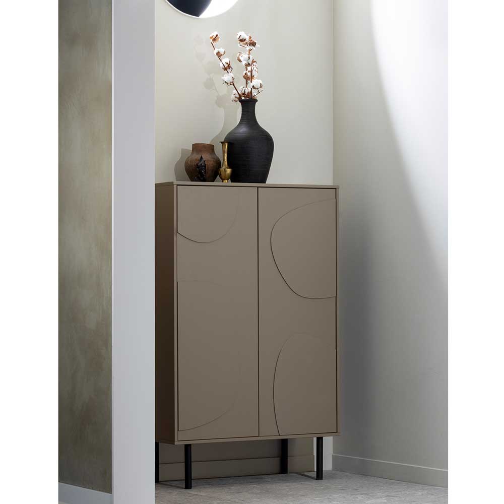 Skandi Schrank in Schlammfarben - Castilian