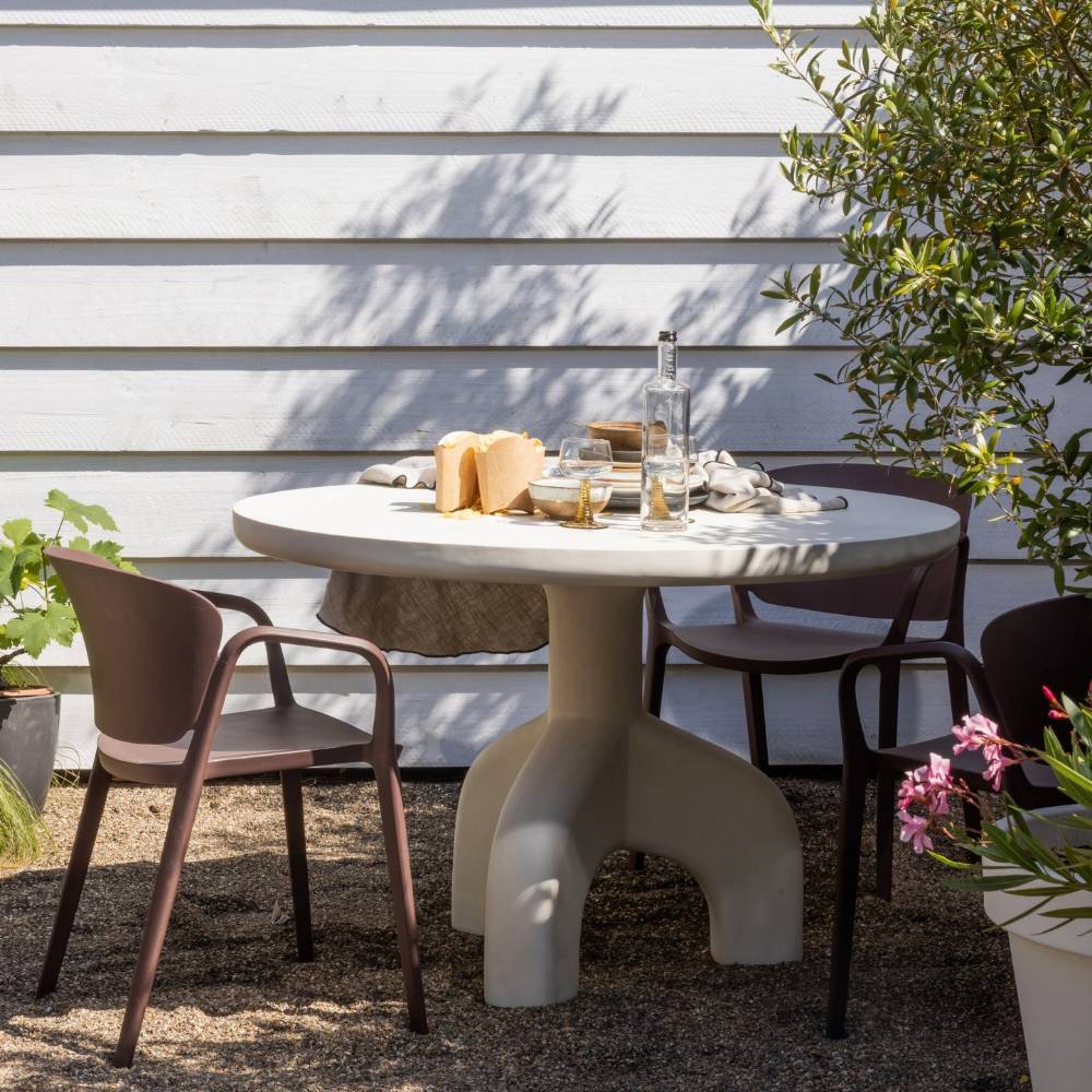 Garten-Armlehnenstühle stapelbar - Dalfonso (2er Set)