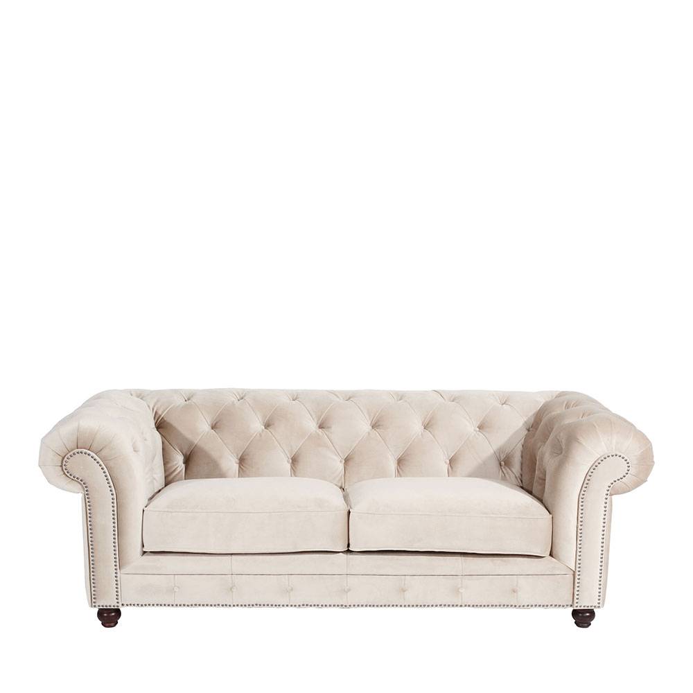 Dreisitzer Couch im Chesterfield Style - Brain
