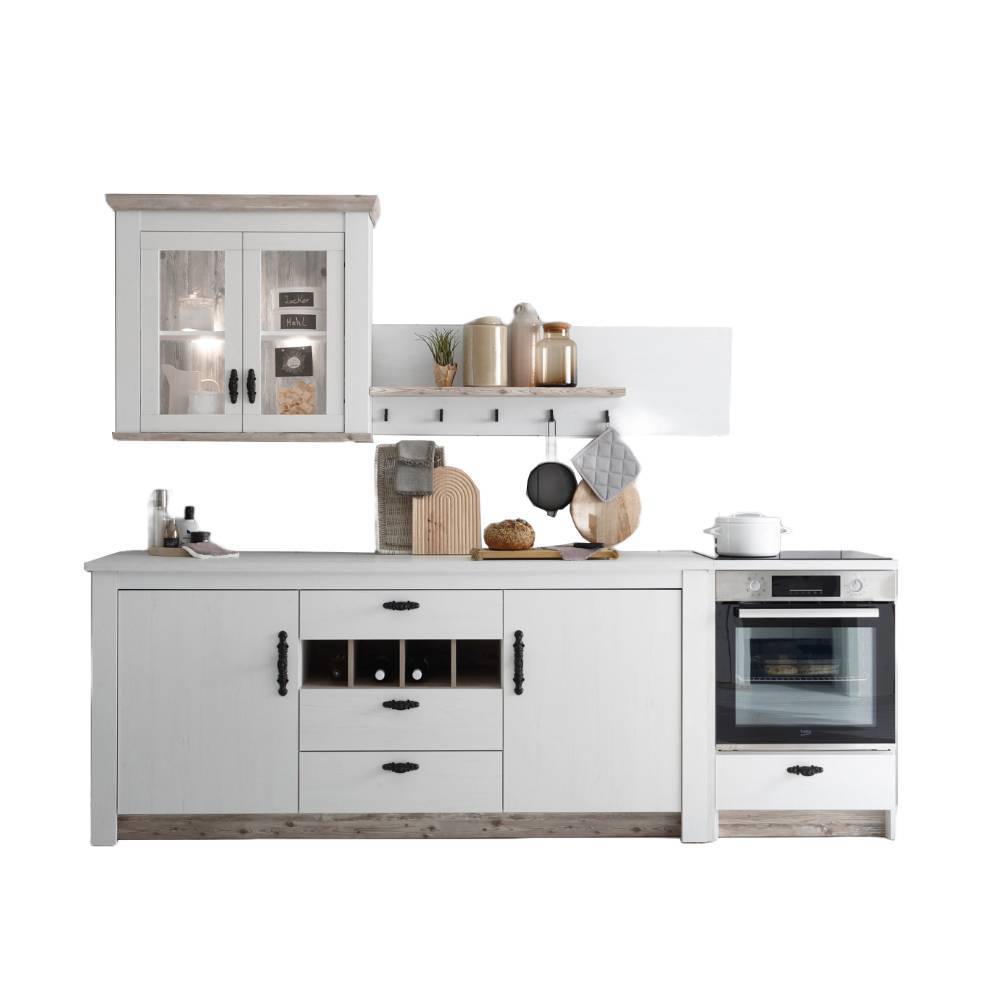 Modern Country Küchenmöbel Set - Nedita (vierteilig)