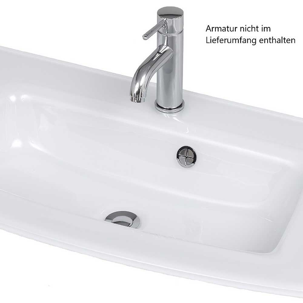 Moderne Badmöbel in Eiche Grau - Svegaria (dreiteilig)
