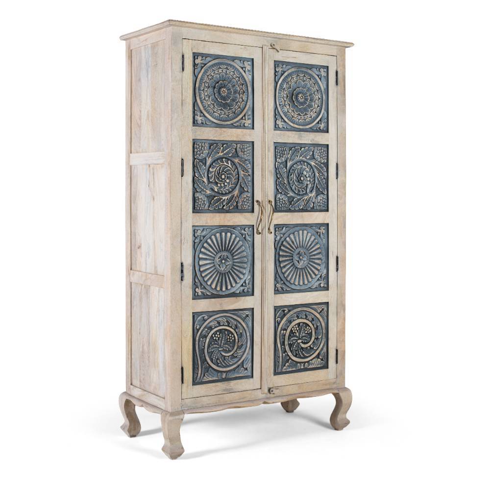 Boho Designschrank aus Mangoholz - Stamforts