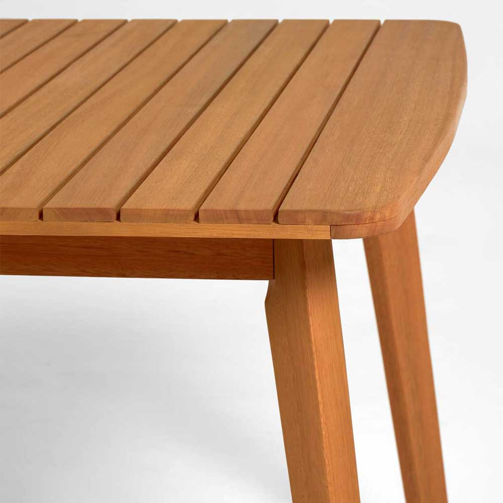 Holz Gartentisch mit Butterflyauszug - Delphio