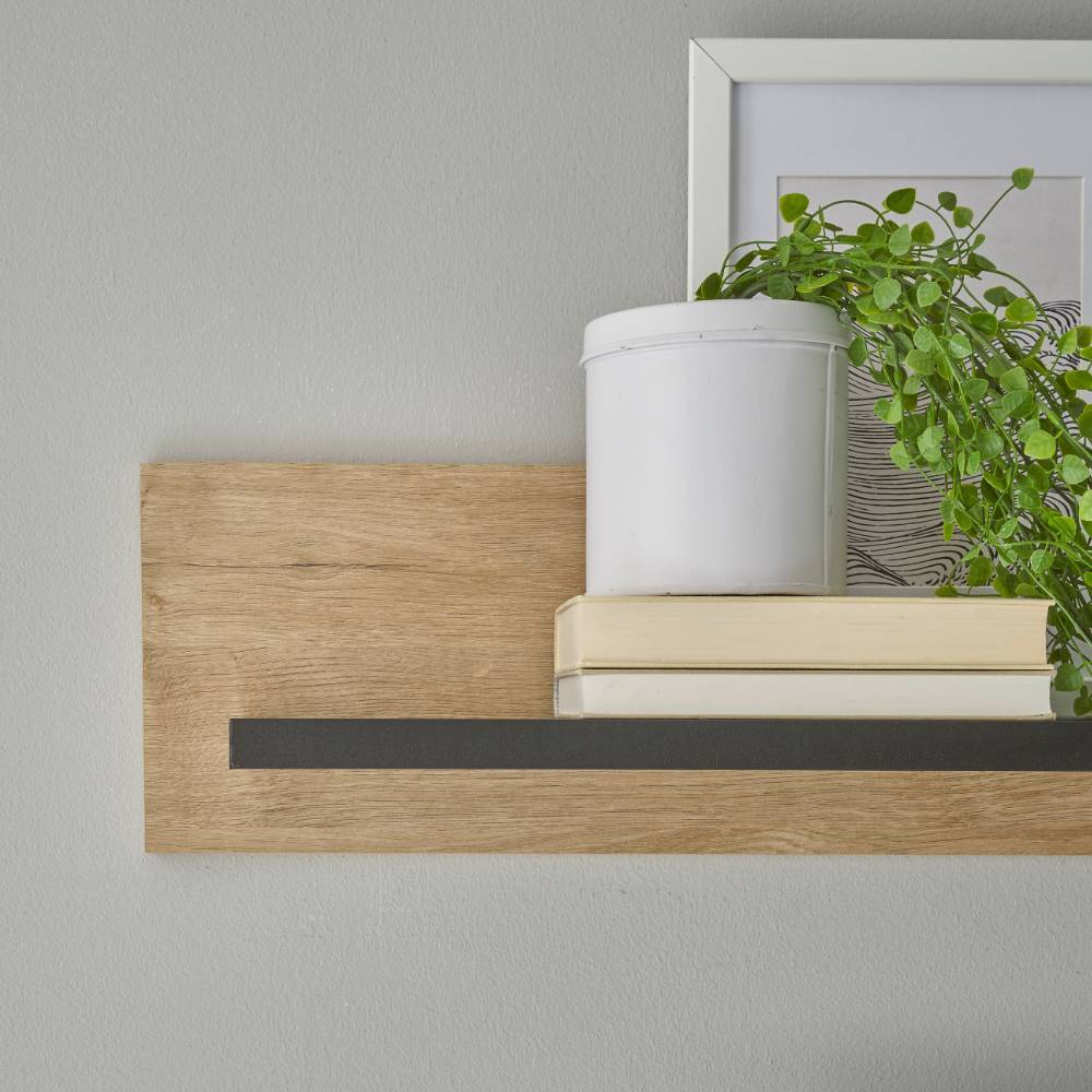 Wandboard in Eiche Gold Holzoptik - Hengas