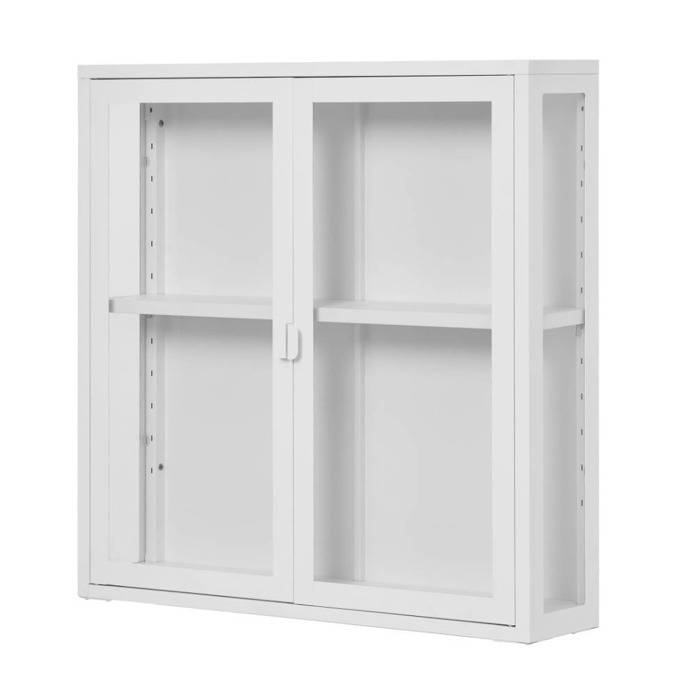 2-türige Wandvitrine aus Metall - Sancrez