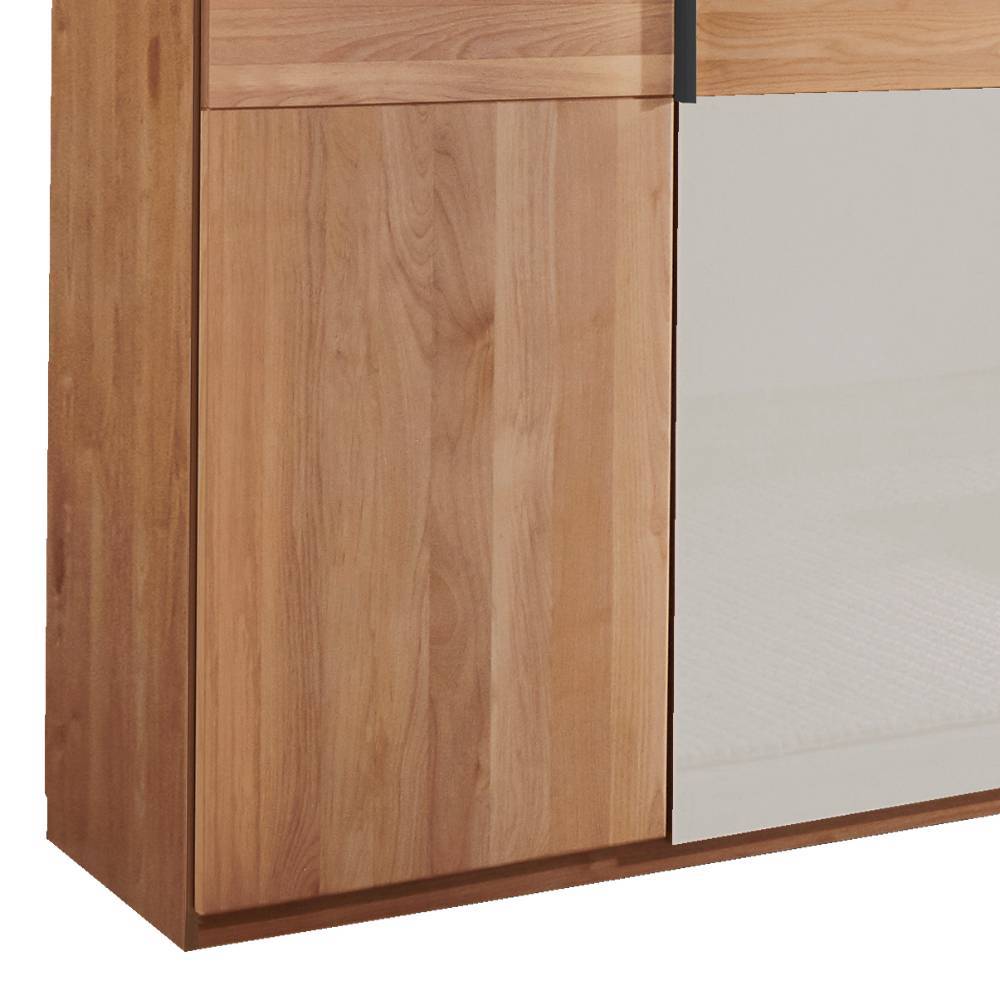 Teilmassiver Kleiderschrank - 236 cm hoch - Dilacco