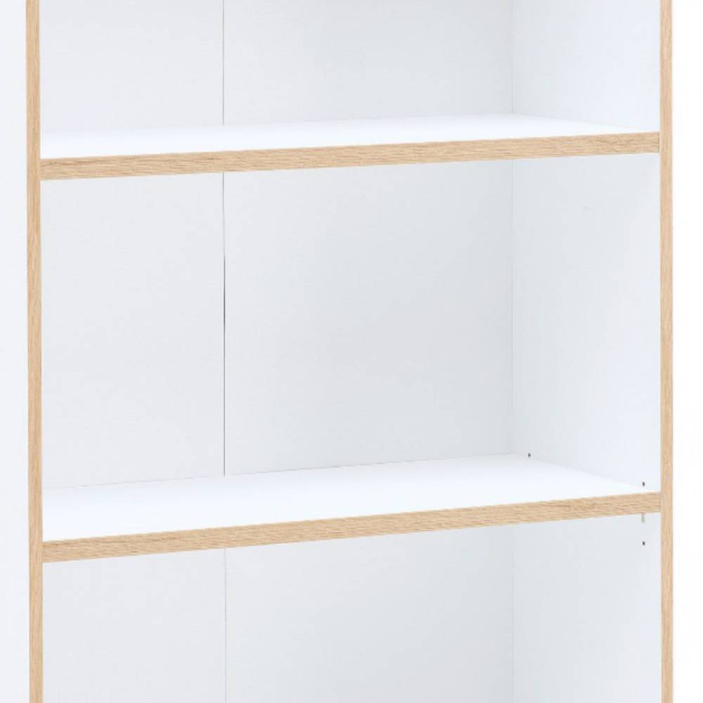 75cm breites Aktenordnerregal in Weiß - Anesto