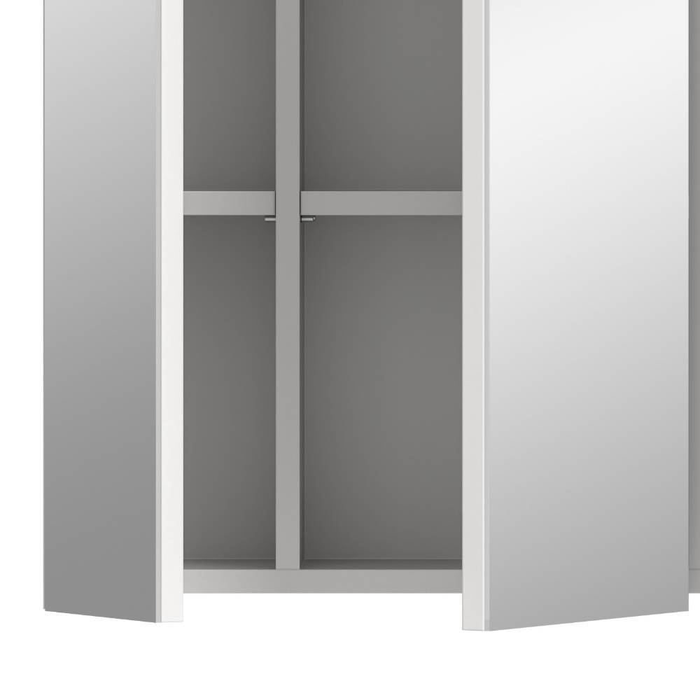 Badblock Möbel-Kombi in Weiß - Henriette (fünfteilig)
