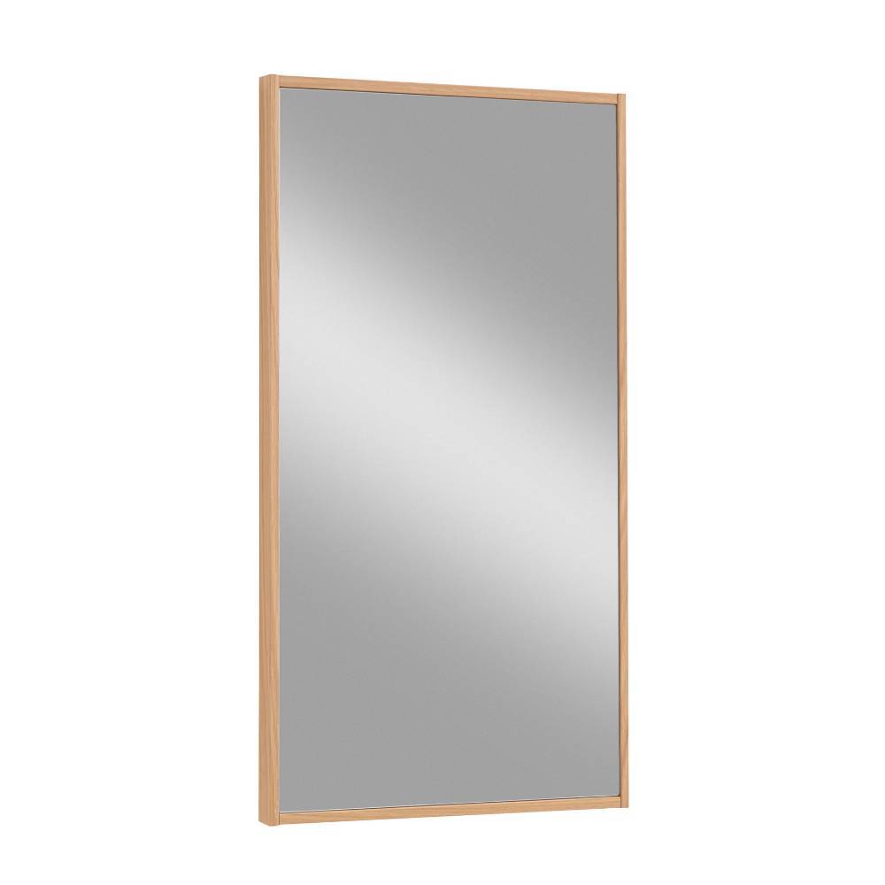 43x82cm Wandspiegel in Eiche Bianco Furnier - Nova