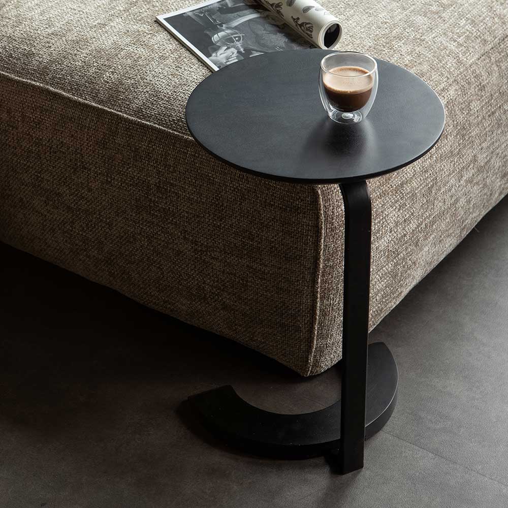 Design Anstelltische in Rund aus Holz - Corcondra (zweiteilig)