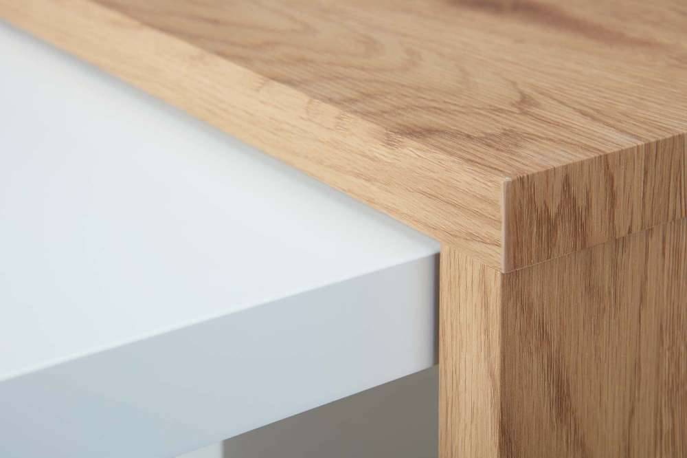110x66 Wohnzimmer Sofatisch mit Rollen - Imogenda