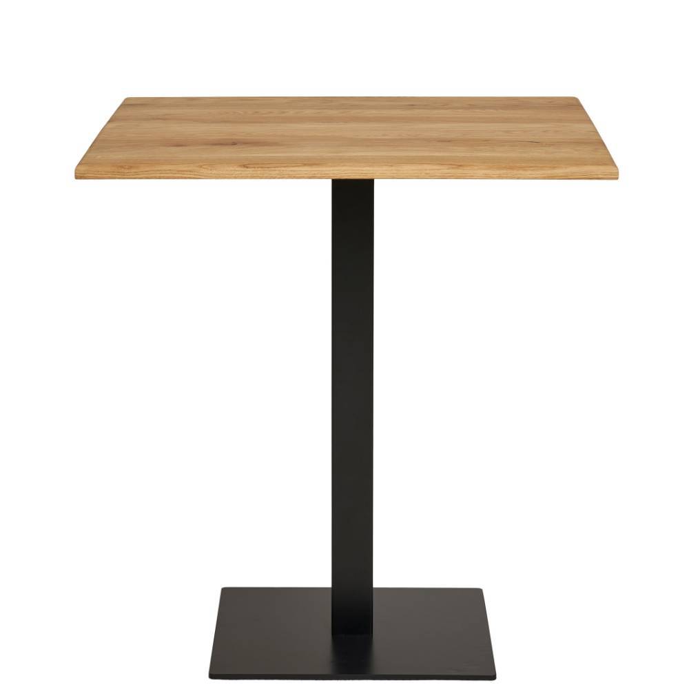 Eichenholz Bistrotisch in quadratischem Design - Spazion