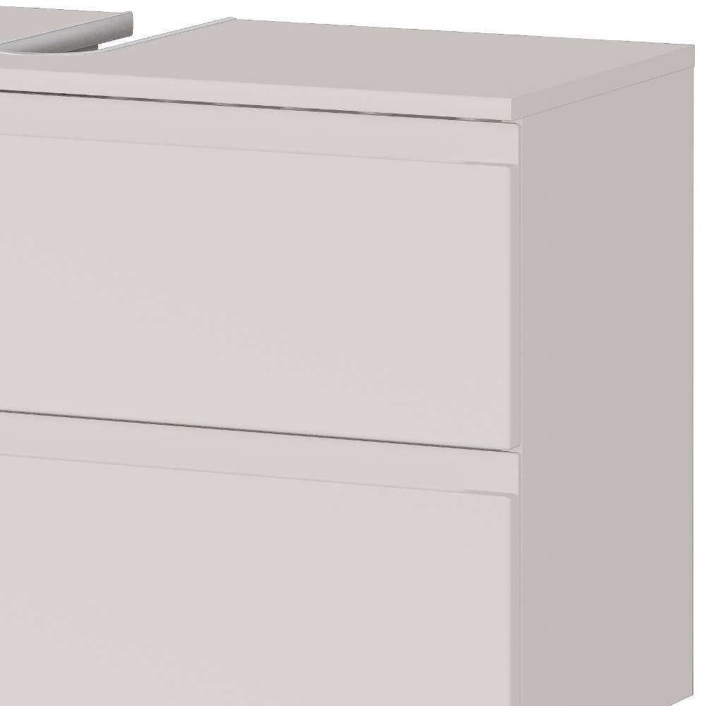 80 cm Waschbeckenschrank in Hellgrau - Dadra