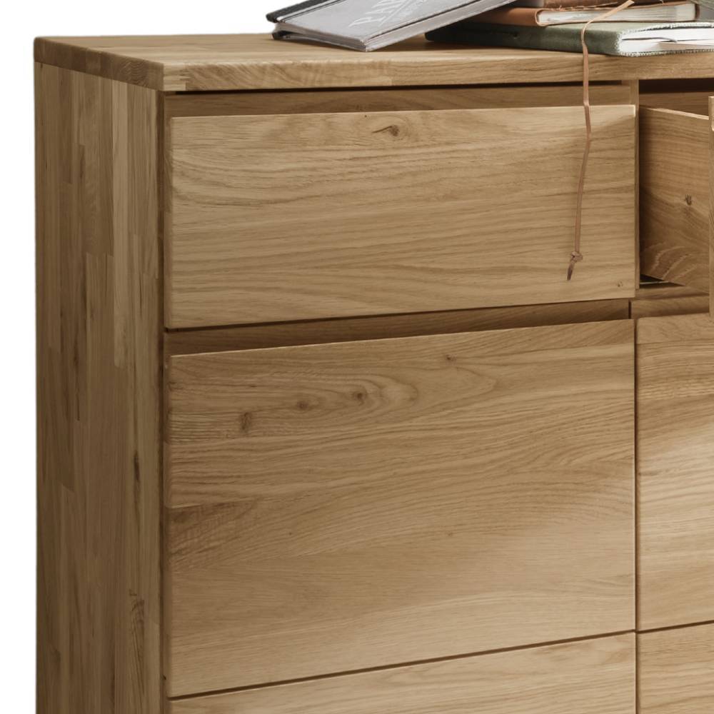 Kommode aus Wildeiche Massivholz - Atluvia