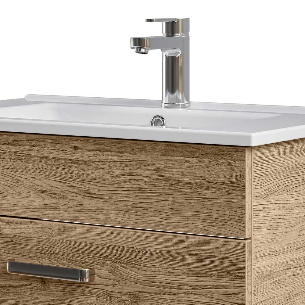 Badezimmer-Waschplatz Komplettset - Lemi (zweiteilig)