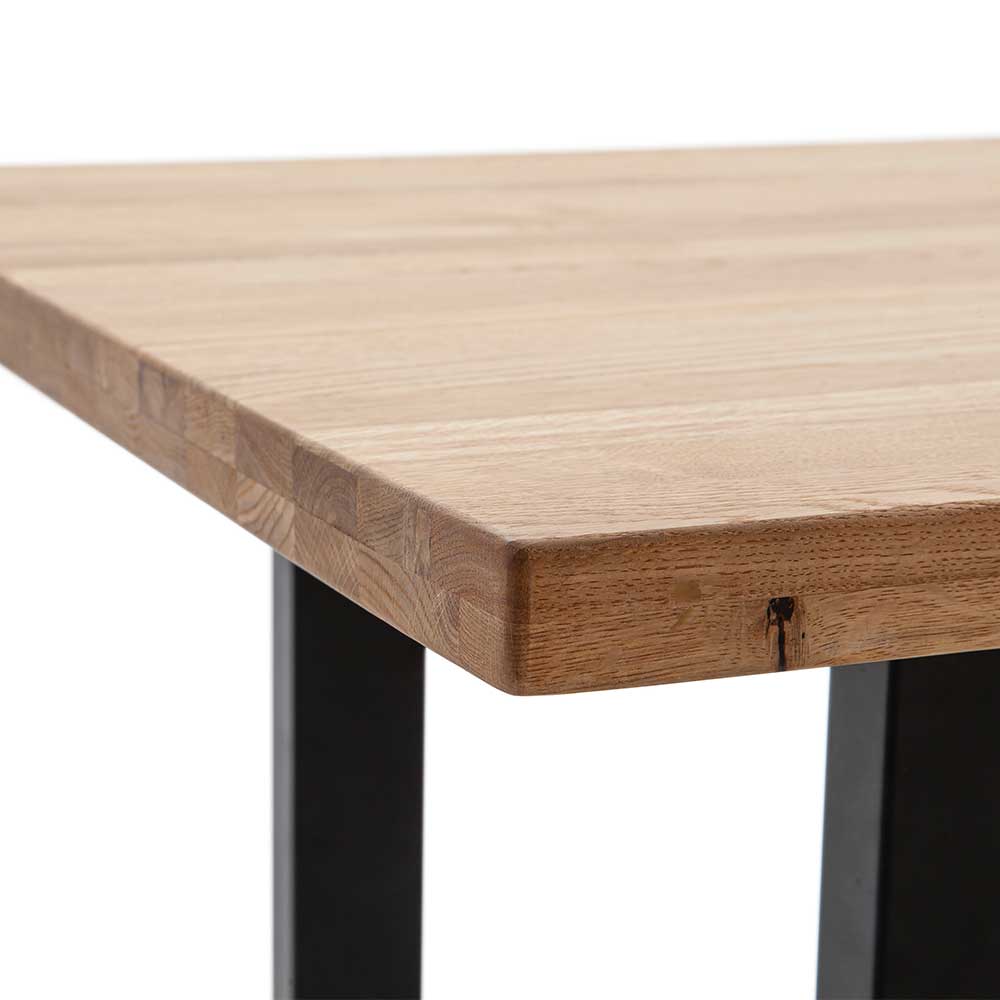 180x90 Esstisch aus Wildeiche Massivholz - Nikido