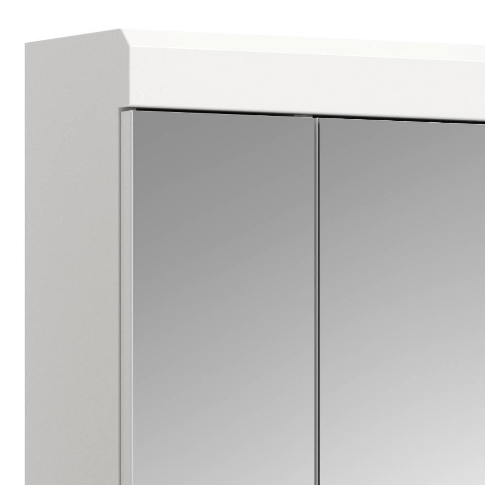 Badezimmer Spiegelschrank in Weiß - Henriette