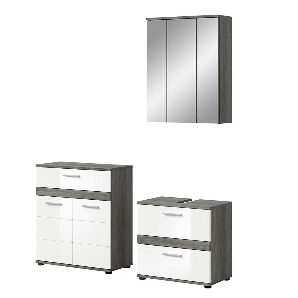 Badmöbel Kombination modern - Chapan (dreiteilig)