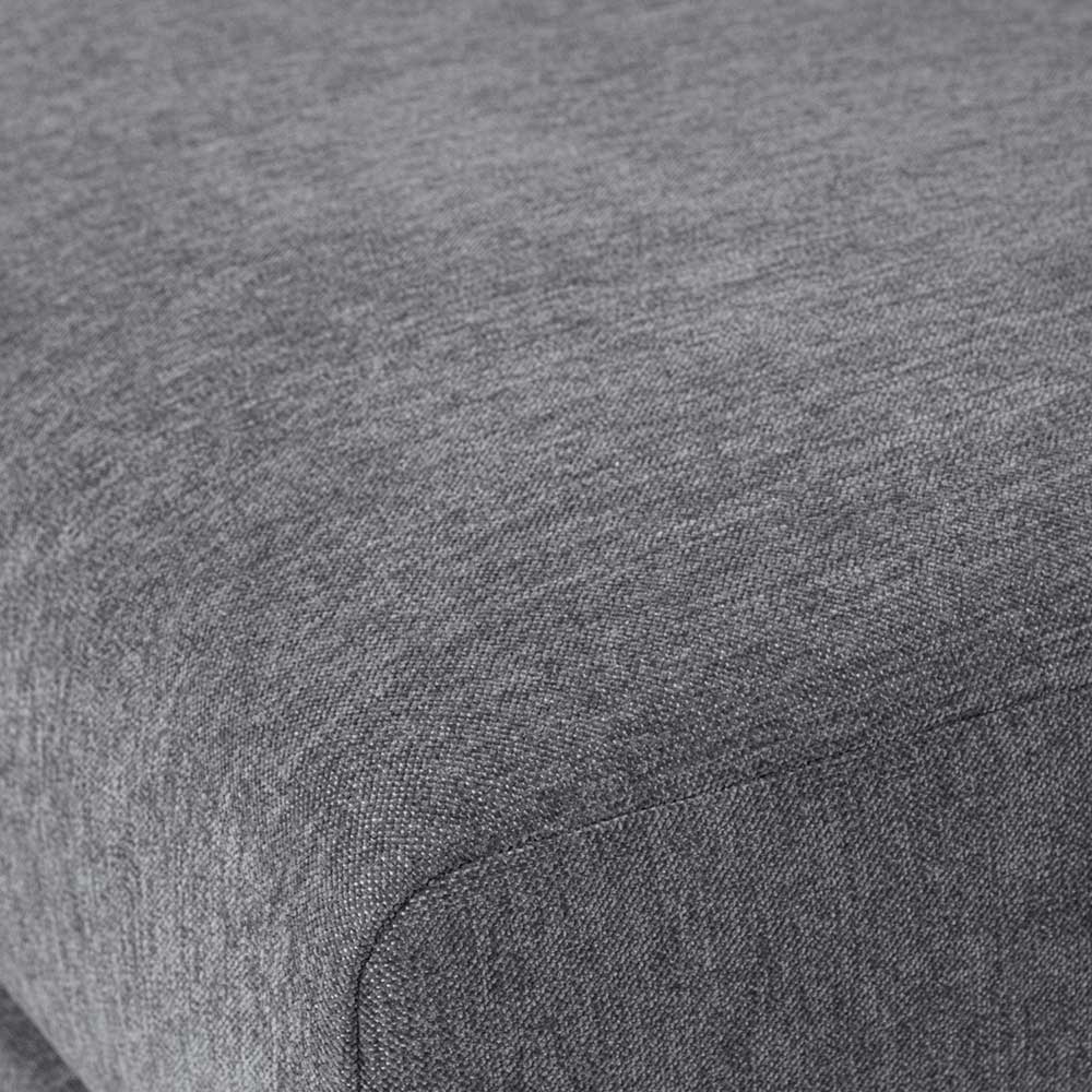Wohnzimmerhocker in Jeansblau Chenille - Imonas