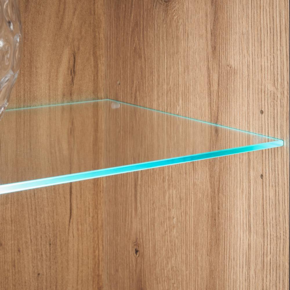 Eicheoptik Wohnzimmermöbel Set - Brocus (vierteilig)