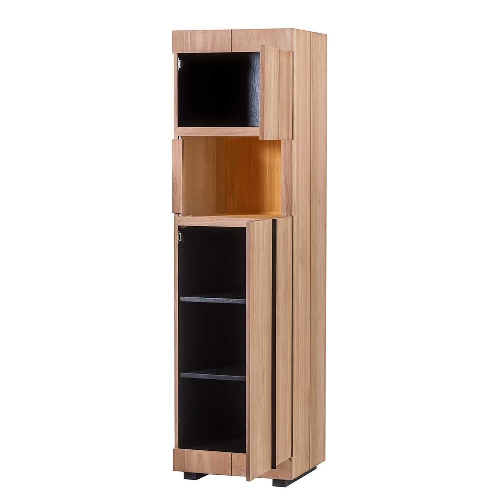 57x200x48 Wohnzimmerschrank aus Teak - Nekella I