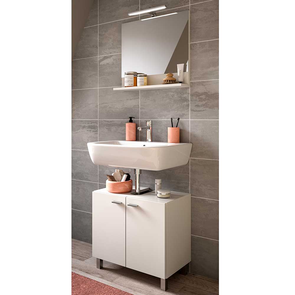 Beckenunterschrank und Spiegel Set - Harmone (zweiteilig)