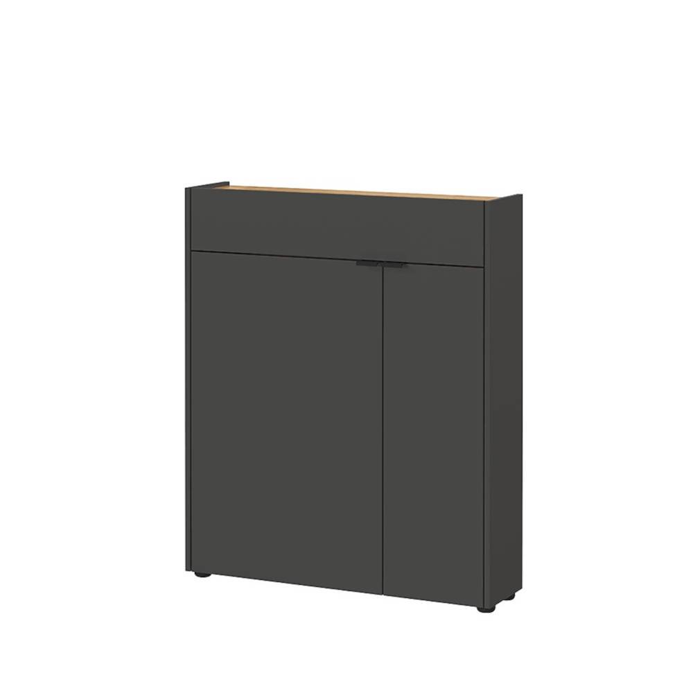 Flurschrank und Spiegel Set - Sidgarus (zweiteilig)