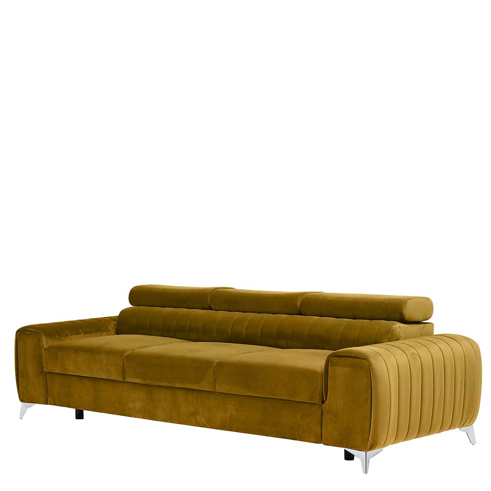 Ausziehbares Wohnzimmersofa mit Federkern - Numa
