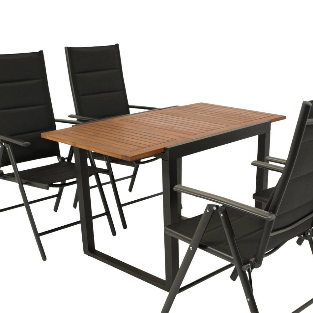 Gartentisch-Gruppe in modernem Design - Ambreros (fünfteilig)