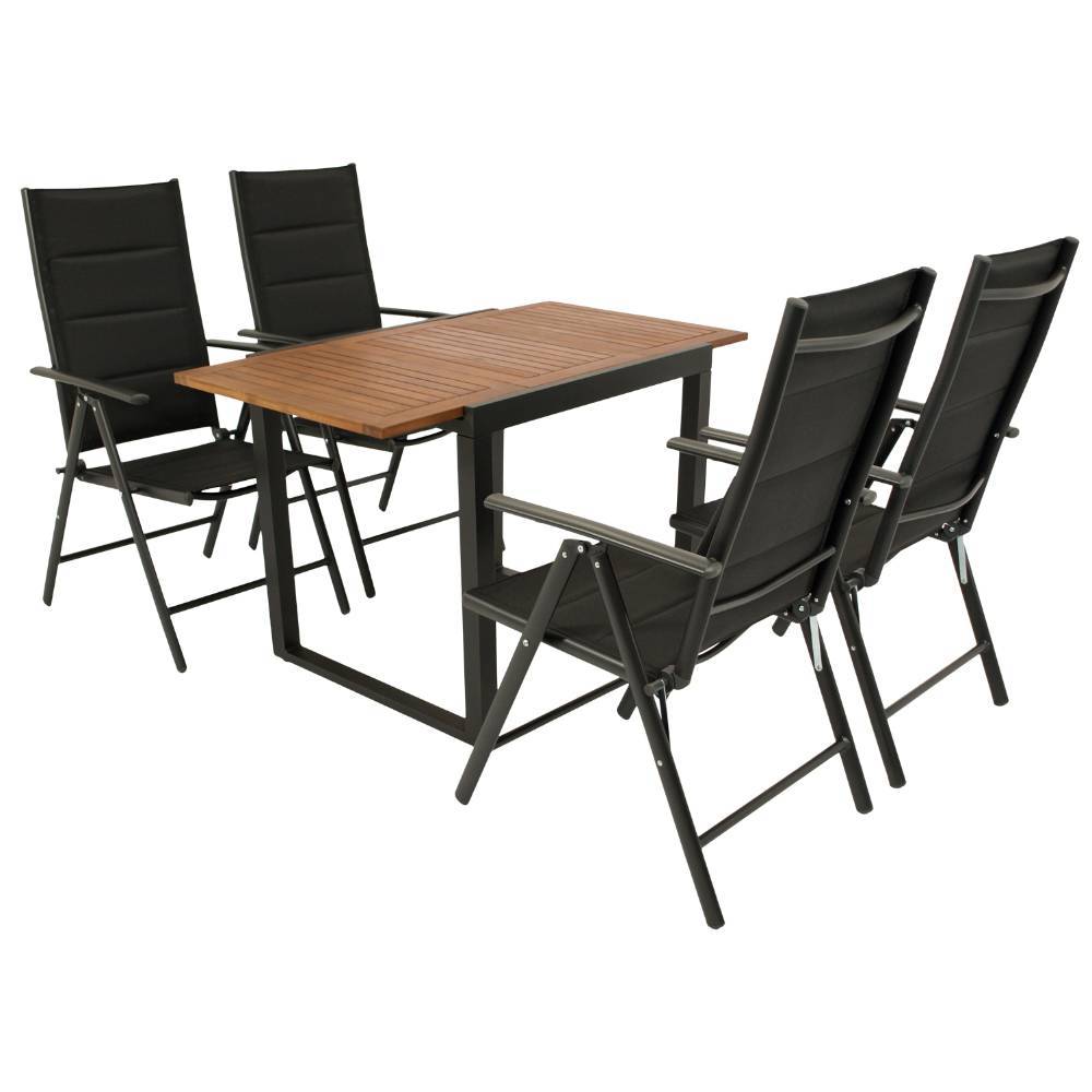 Gartentisch-Gruppe in modernem Design - Ambreros (fünfteilig)