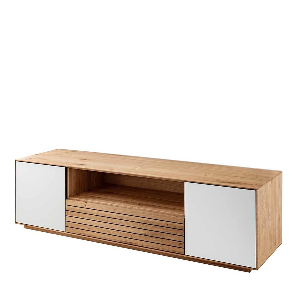 TV Lowboard aus Asteiche Massivholz - Zonga