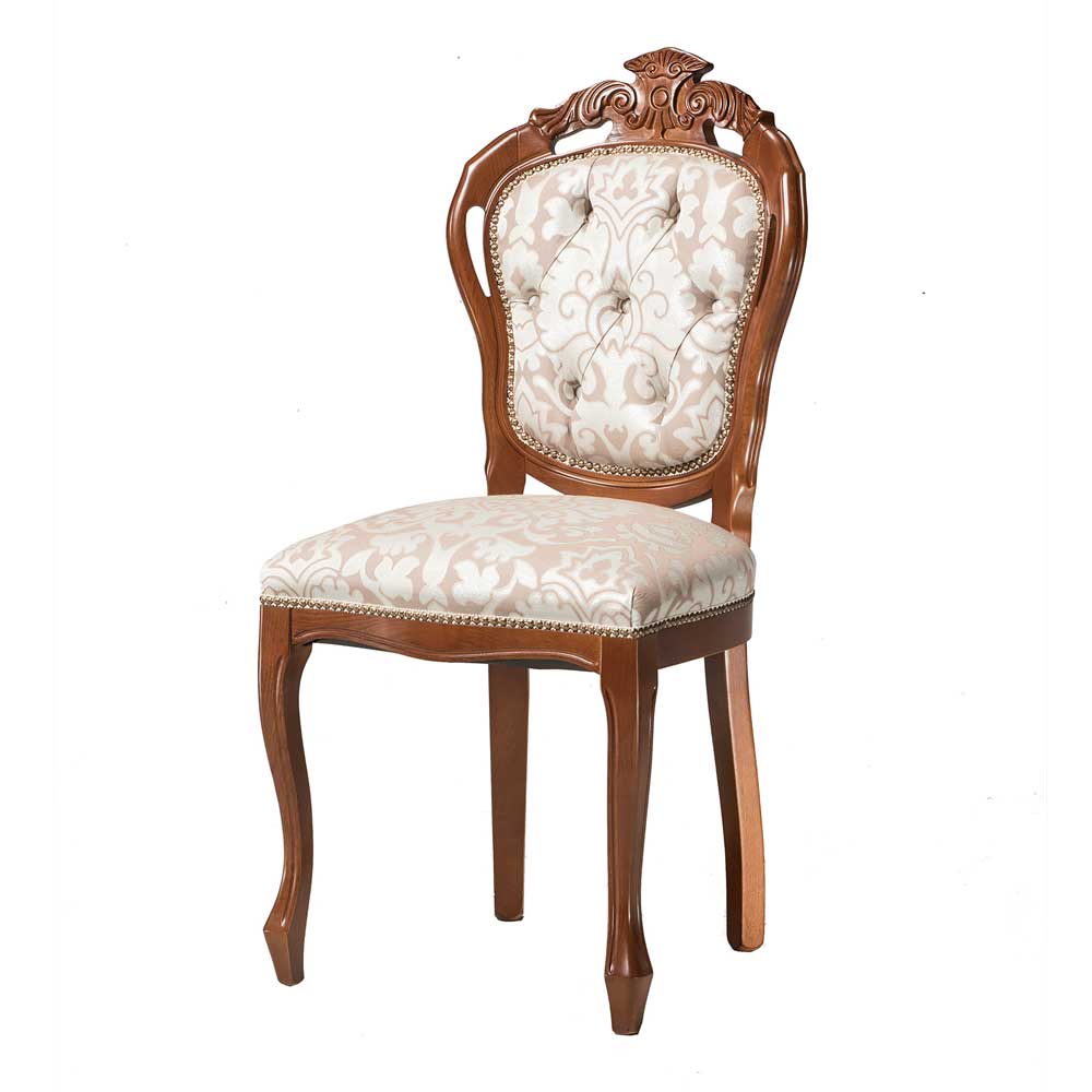 Design Barockstuhl mit Ornament Muster - Sugora (2er Set)