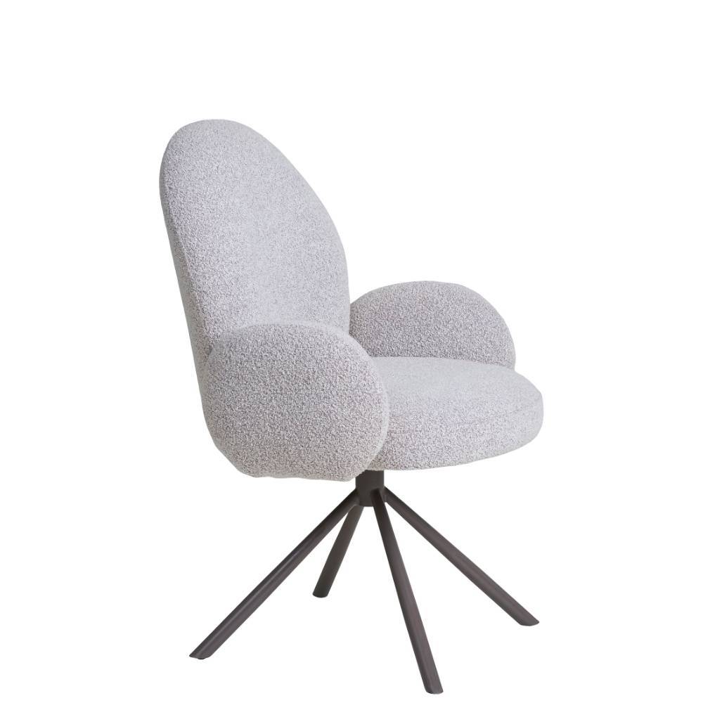 Skandi Armlehnenstuhl in Beige - Energa