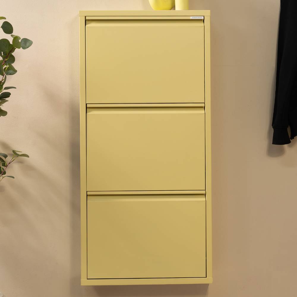 Schuhschrank in Gelb - Rupicon