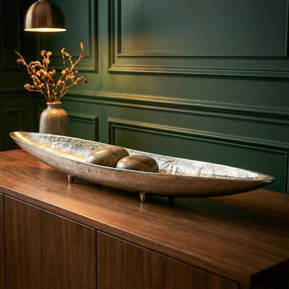Design-Schale aus Aluminium - Eskuladra