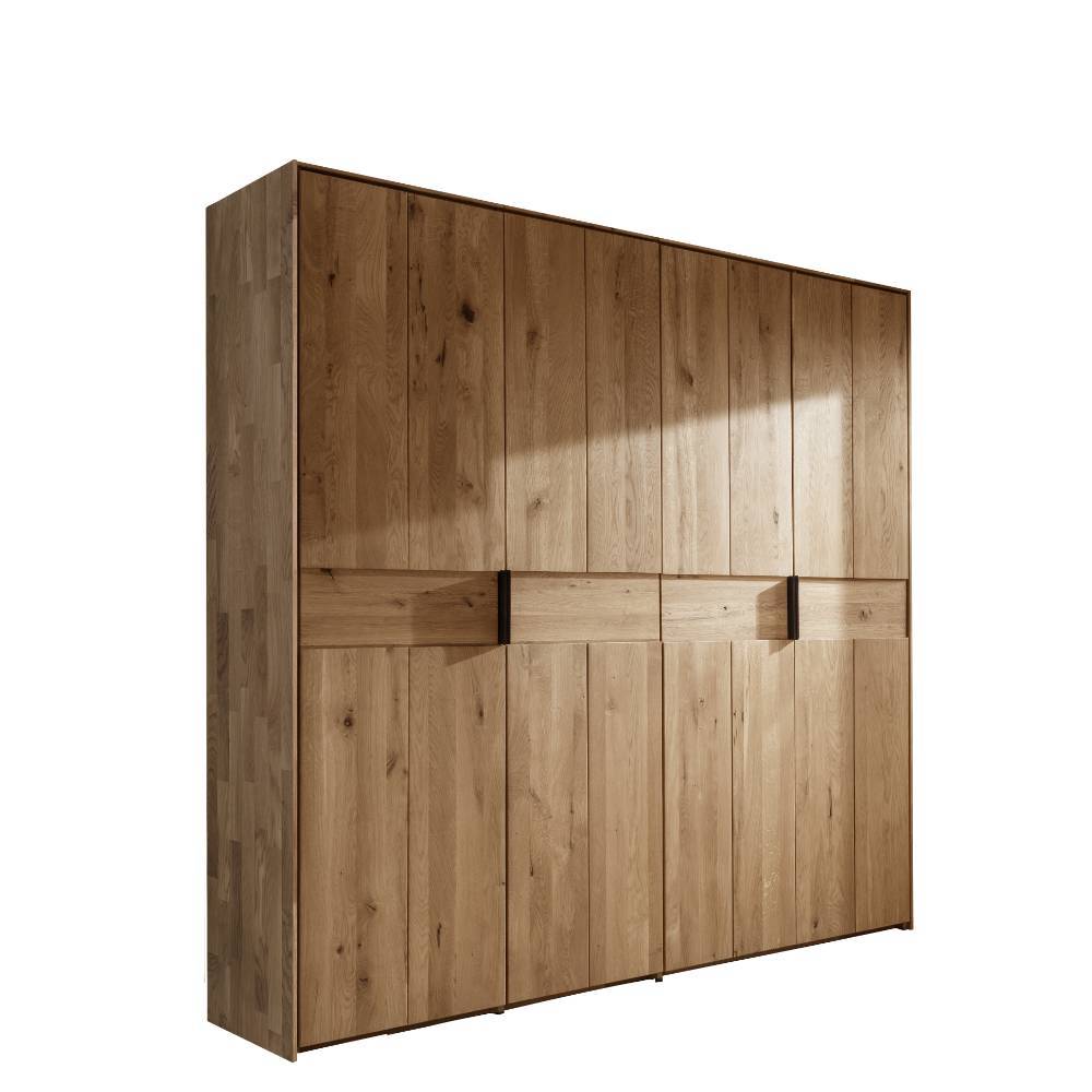 Massivholz-Kleiderschrank aus Wildeiche - Martinez