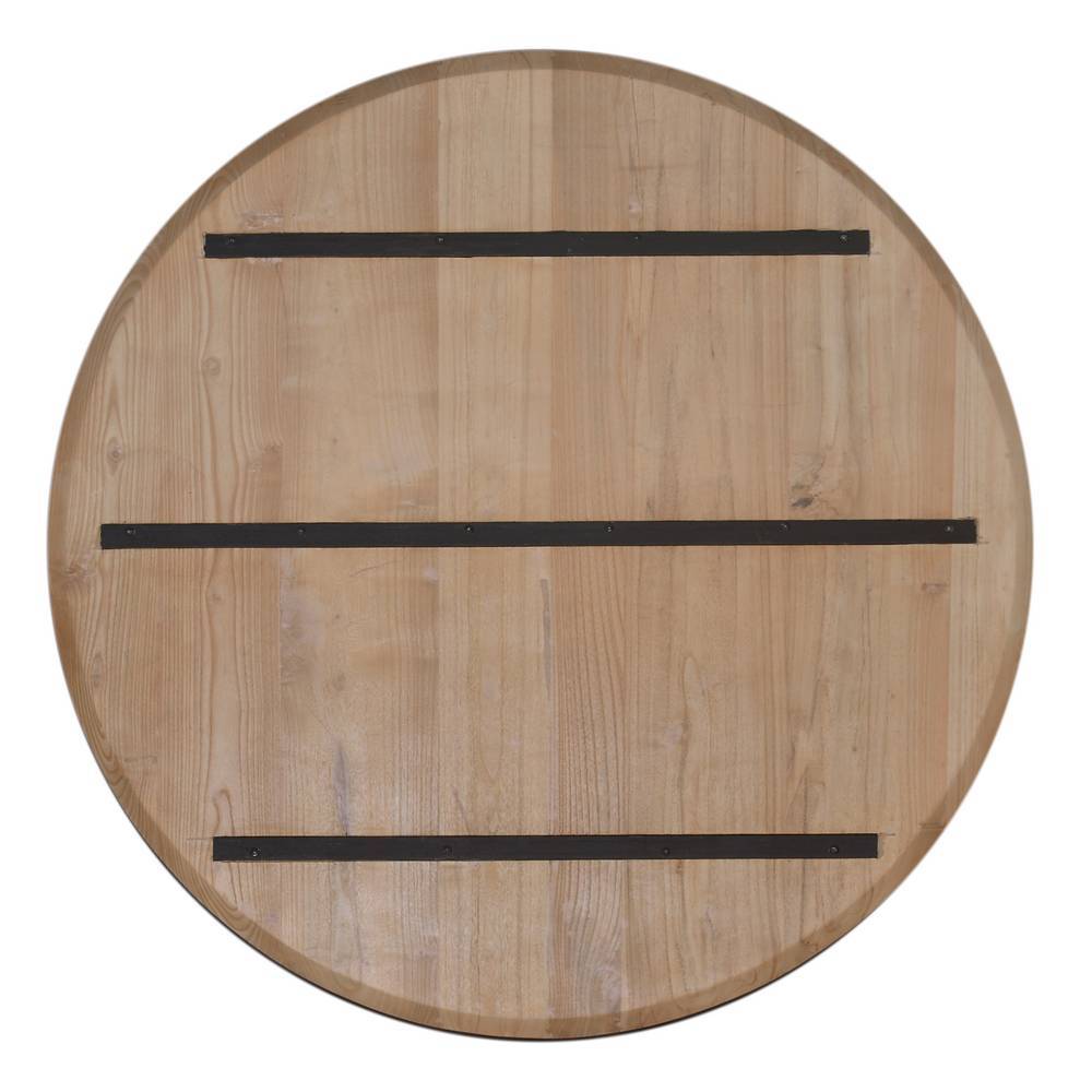 Runder Esszimmertisch aus Sungkai Holz - Bruna