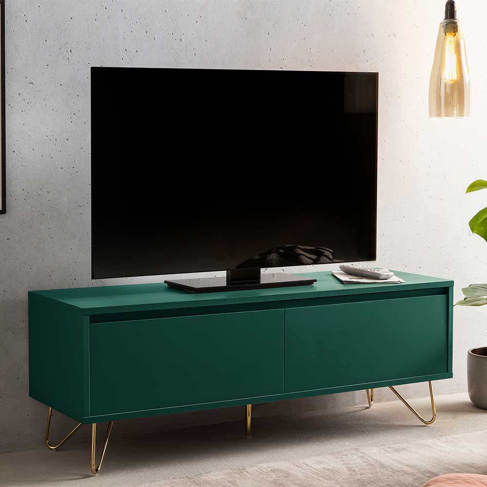 120x45x40 TV Board in Grün lackiert - Ricriava