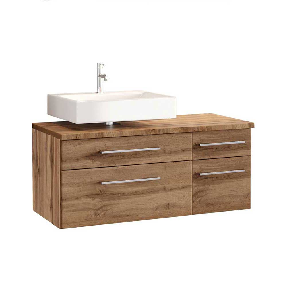 Holz Look Waschtisch Möbel Set - Userina (dreiteilig)
