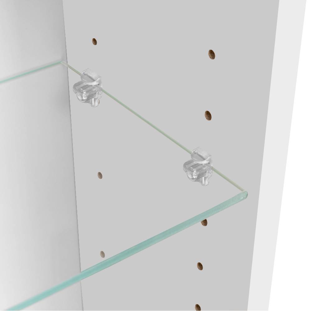 Waschbeckenschrank & Spiegelschrank Set - Yvonja (zweiteilig)