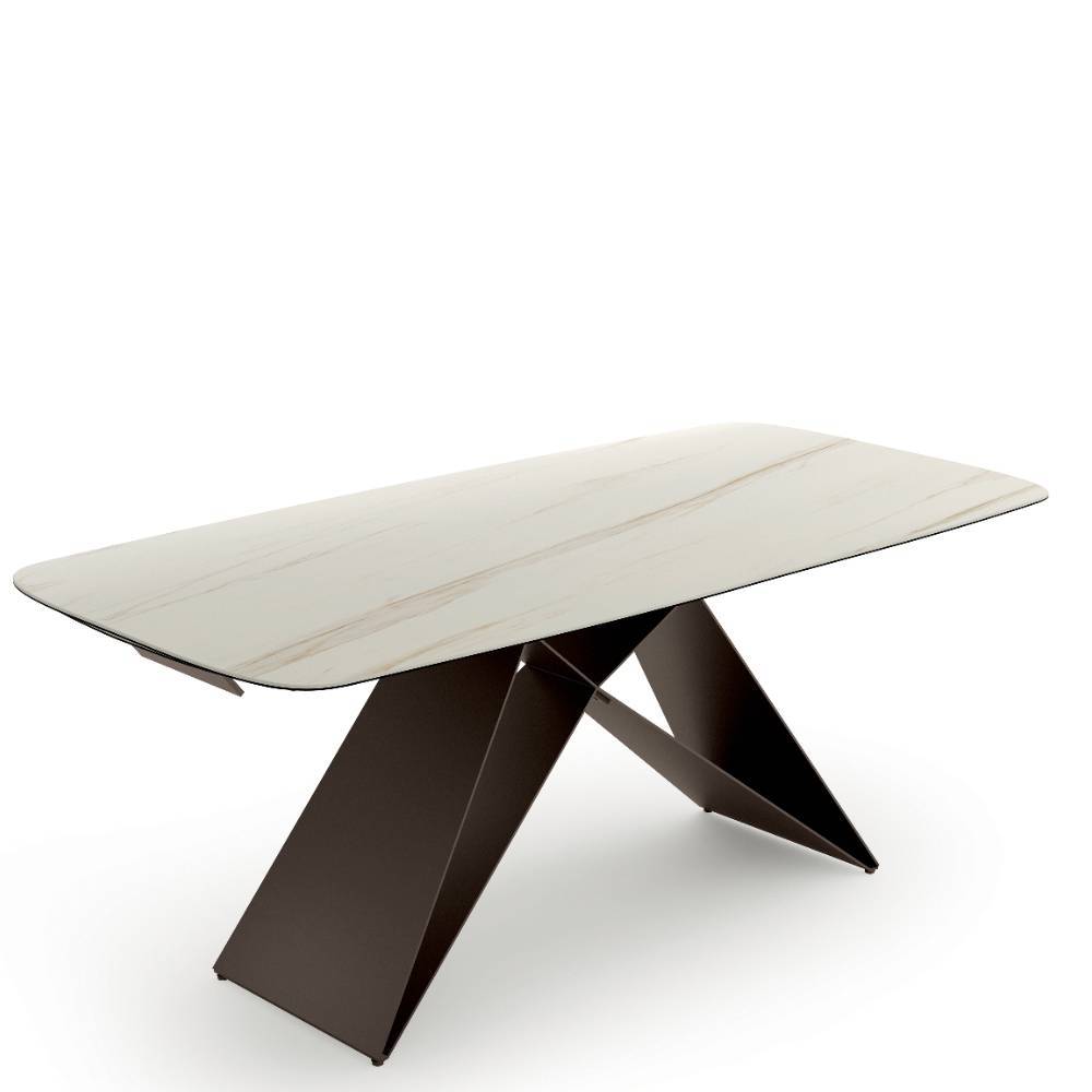 Design-Esszimmertisch in Marmor Optik - Howland
