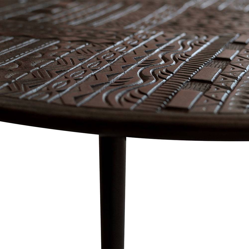 Design Wohnzimmertisch in Walnuss Braun - Solu