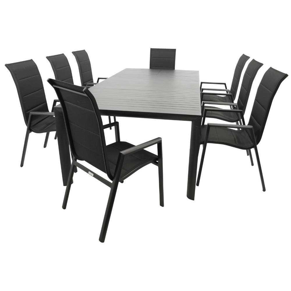 Outdoor-Esstischgruppe modern - Excellent (neunteilig)