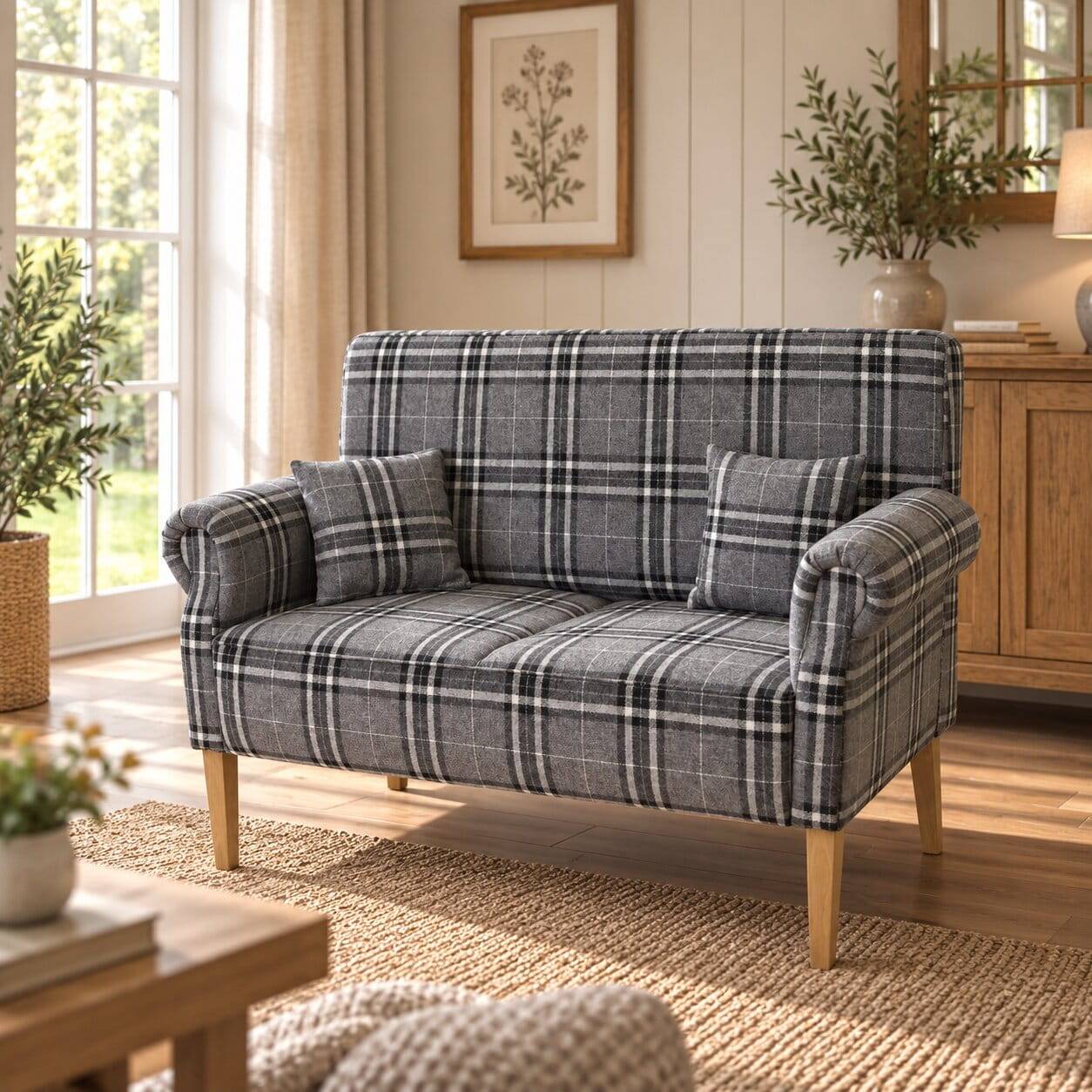 2-Sitzer Küchensofa mit 51 cm Sitzhöhe - Pipev