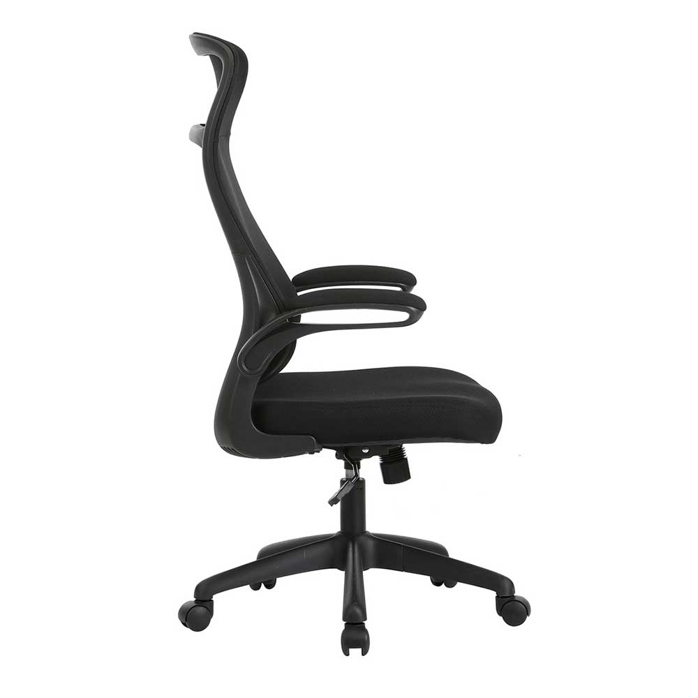 Moderner Schreibtischstuhl mit Rollen und verstellbarer Rückenlehne für Home-Office – Vorianca
