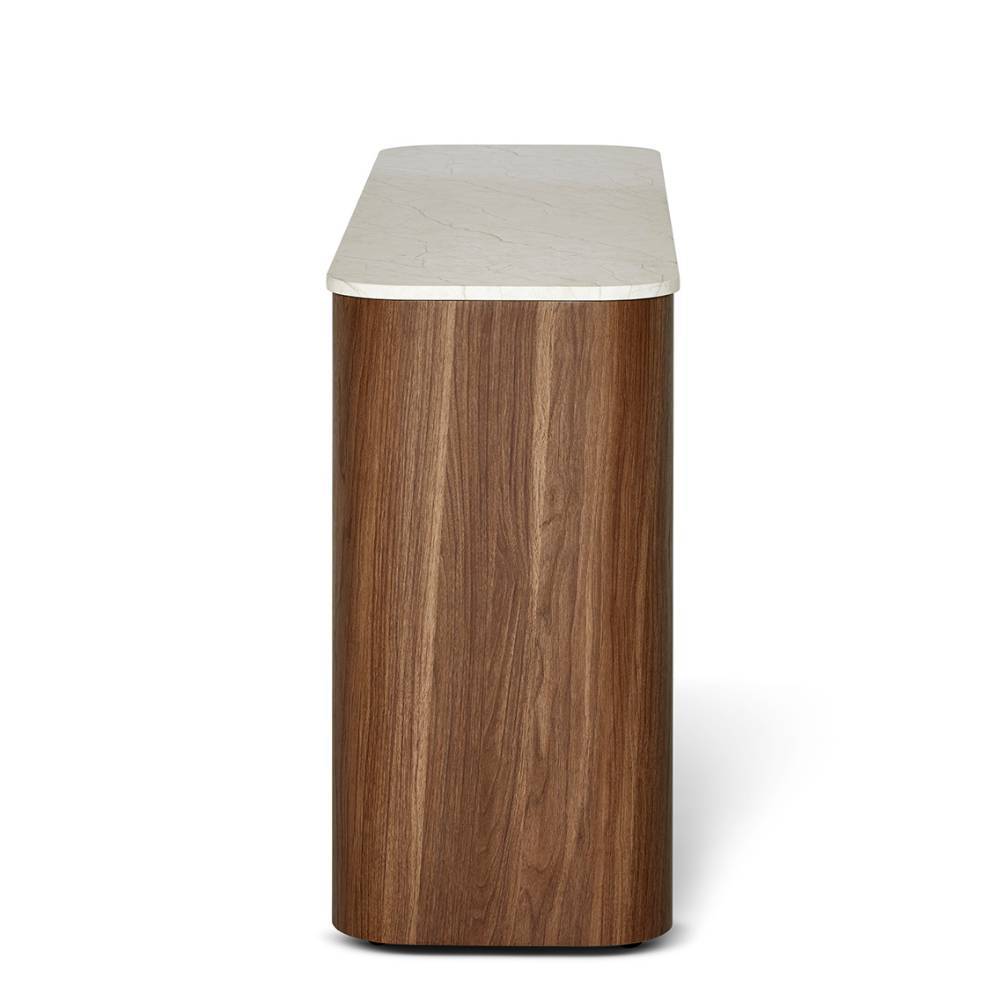 Sideboard in Walnuss Holzoptik - Rondja