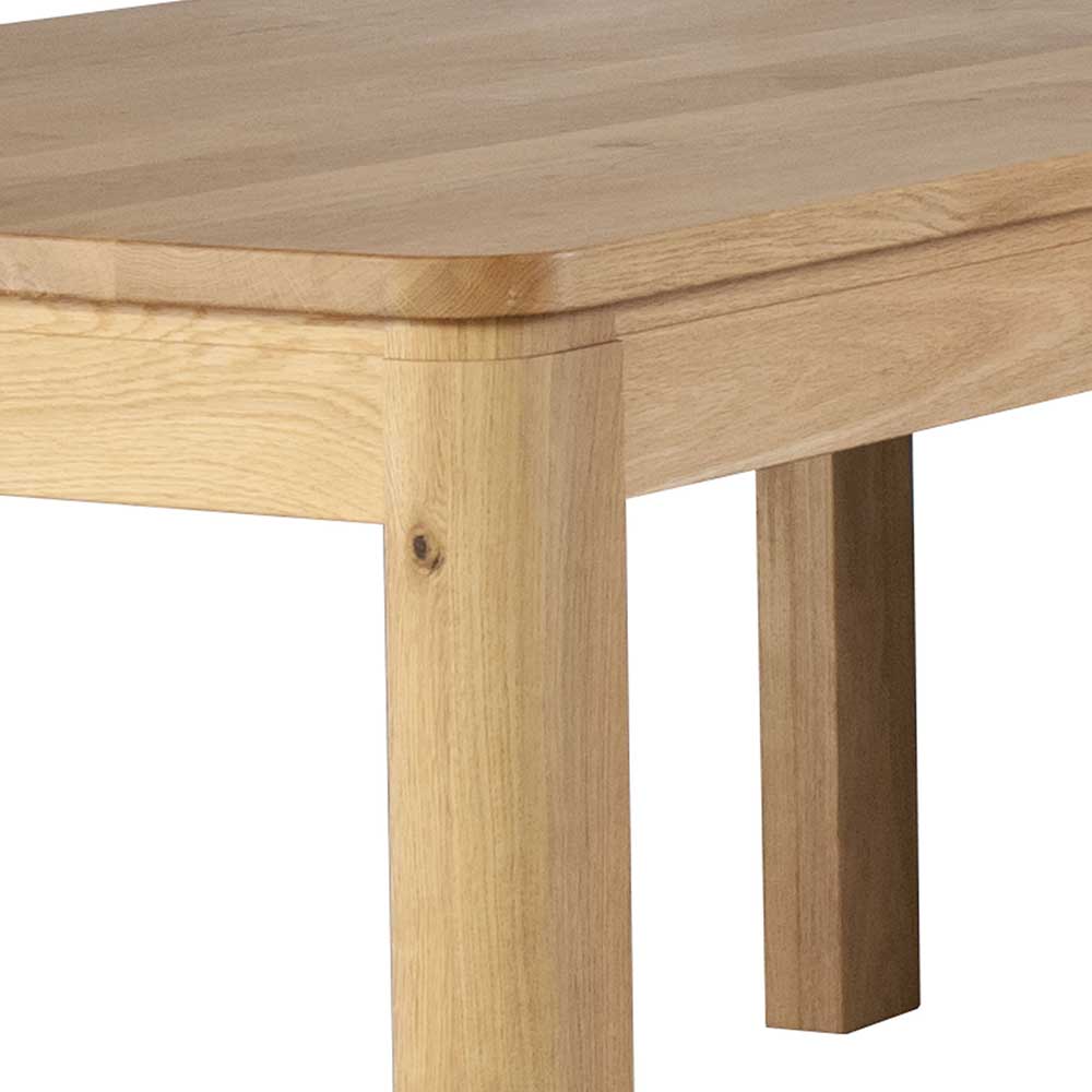 Massiver Wildeiche Holztisch fürs Esszimmer - Acmida